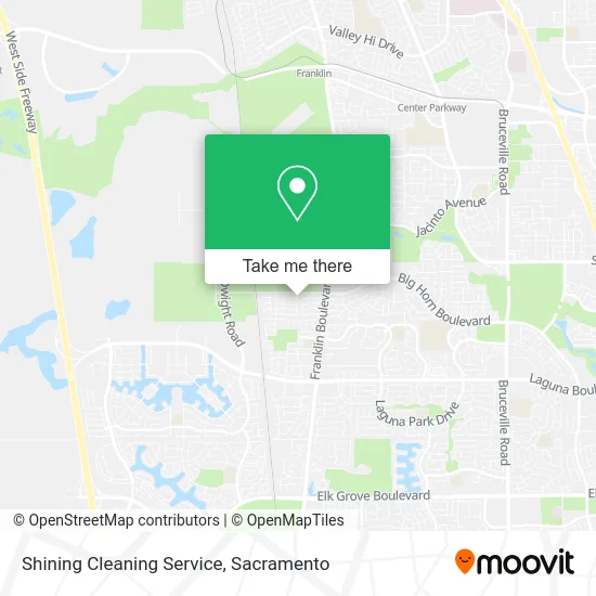 Mapa de Shining Cleaning Service