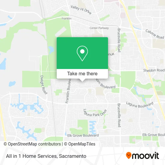 Mapa de All in 1 Home Services