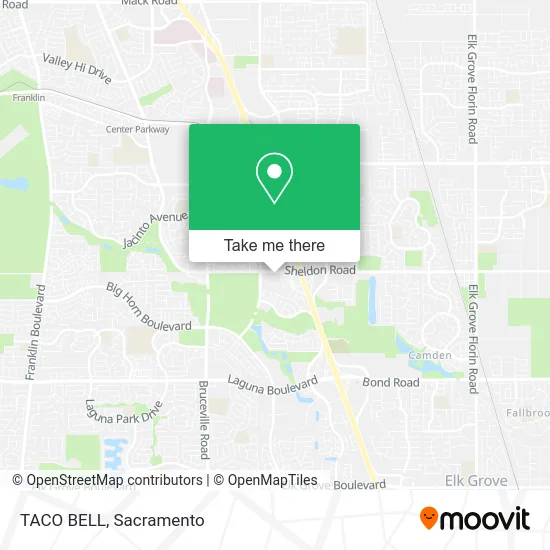 Mapa de TACO BELL