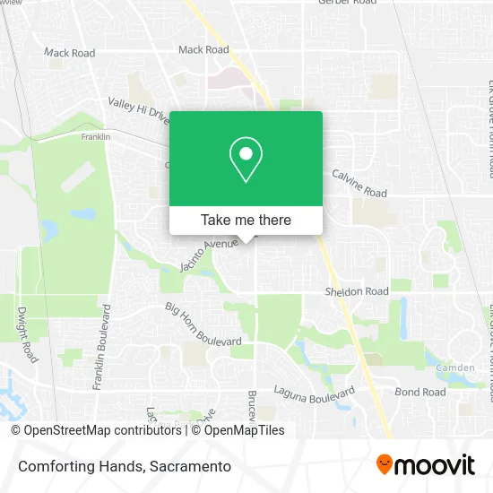 Mapa de Comforting Hands