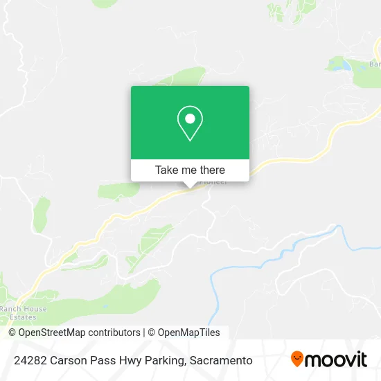 Mapa de 24282 Carson Pass Hwy Parking
