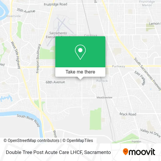 Mapa de Double Tree Post Acute Care LHCF
