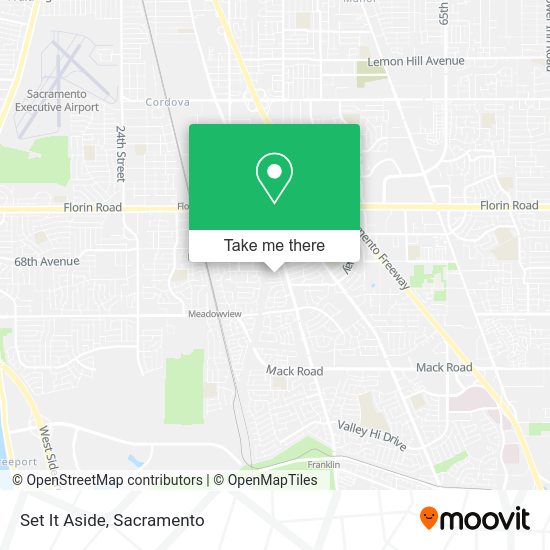 Set It Aside map