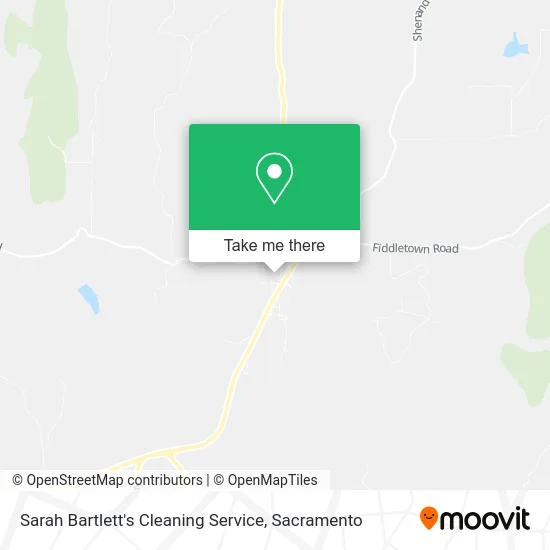 Mapa de Sarah Bartlett's Cleaning Service