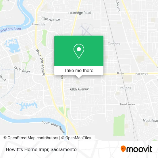 Mapa de Hewitt's Home Impr