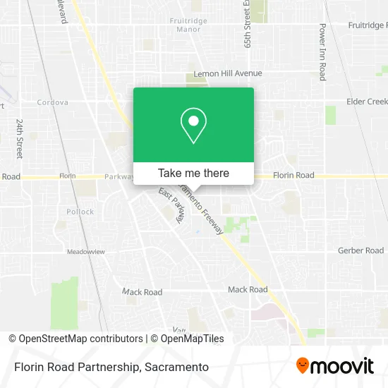 Mapa de Florin Road Partnership