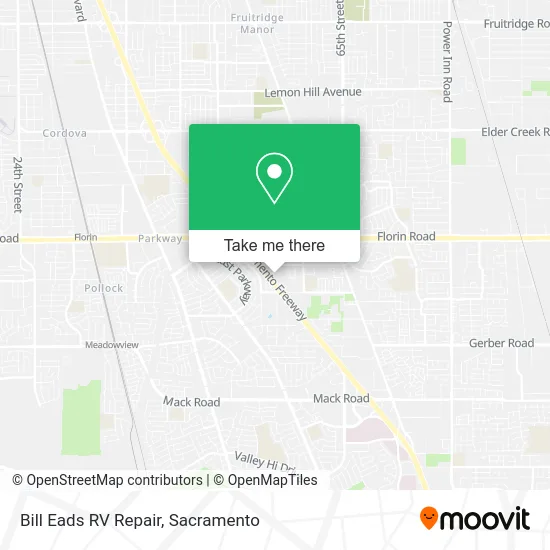 Mapa de Bill Eads RV Repair