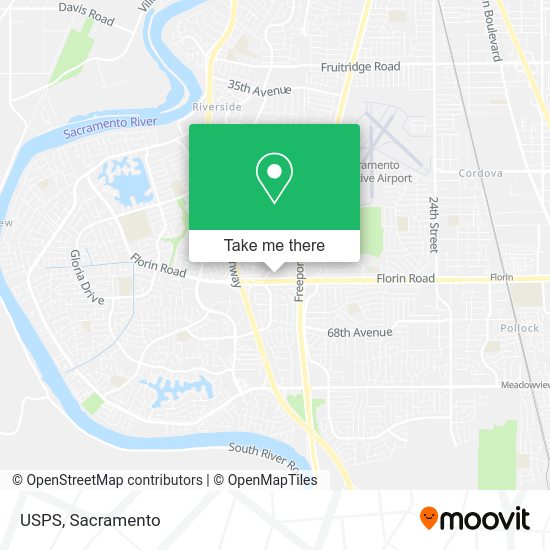 USPS map
