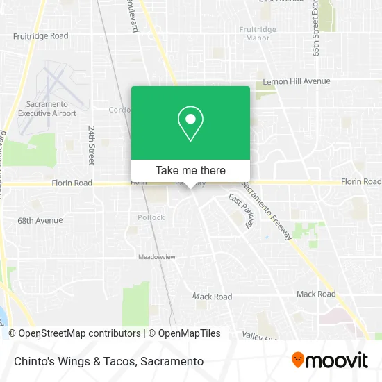 Mapa de Chinto's Wings & Tacos