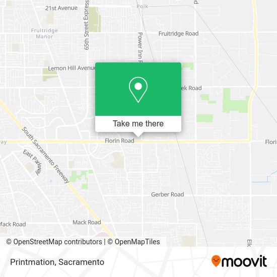 Printmation map