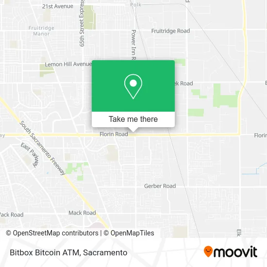 Bitbox Bitcoin ATM map
