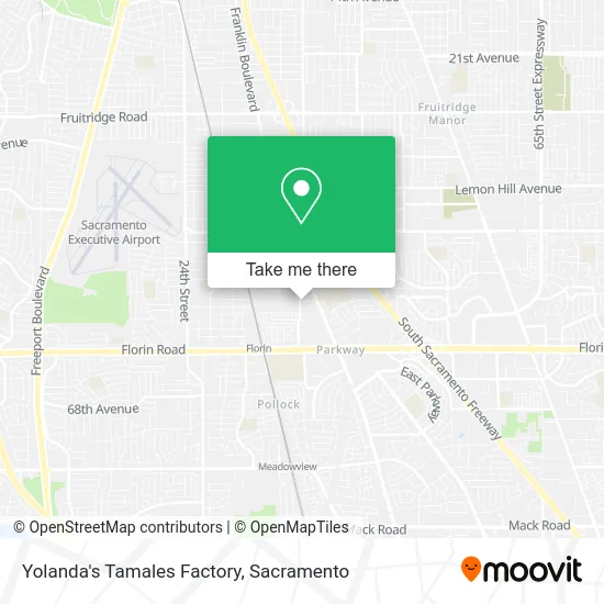 Mapa de Yolanda's Tamales Factory