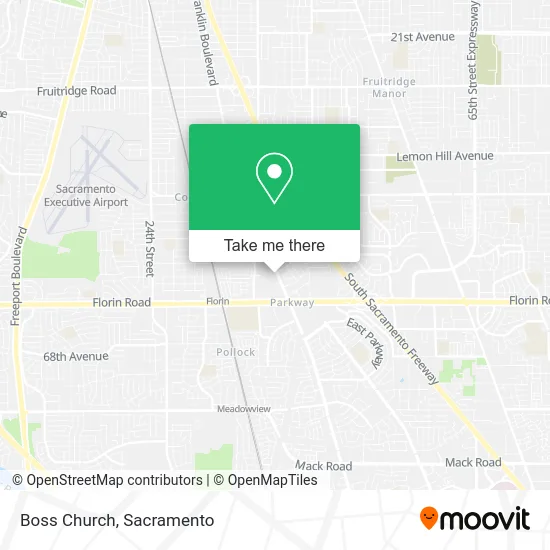Mapa de Boss Church