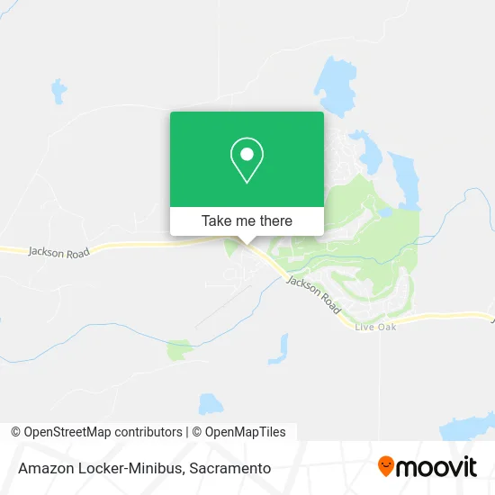 Amazon Locker-Minibus map