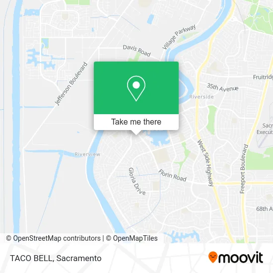 Mapa de TACO BELL