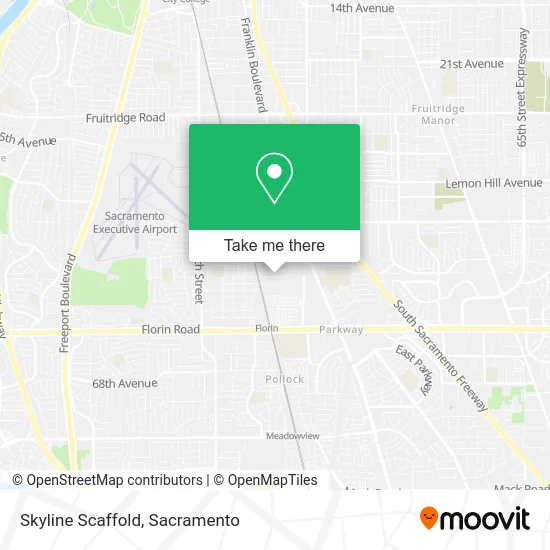 Mapa de Skyline Scaffold