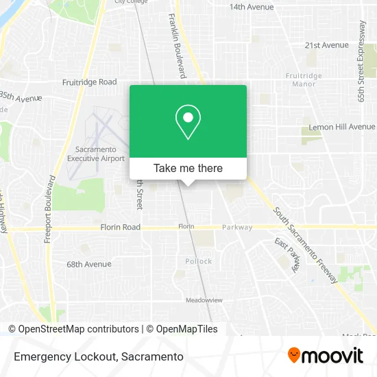 Emergency Lockout map