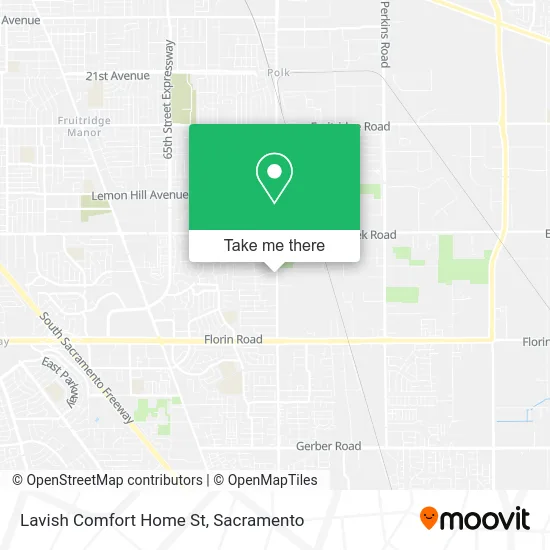 Lavish Comfort Home St map