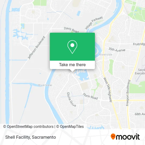Mapa de Shell Facility