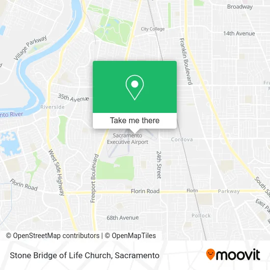 Mapa de Stone Bridge of Life Church