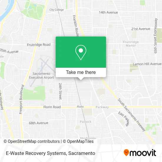 E-Waste Recovery Systems map
