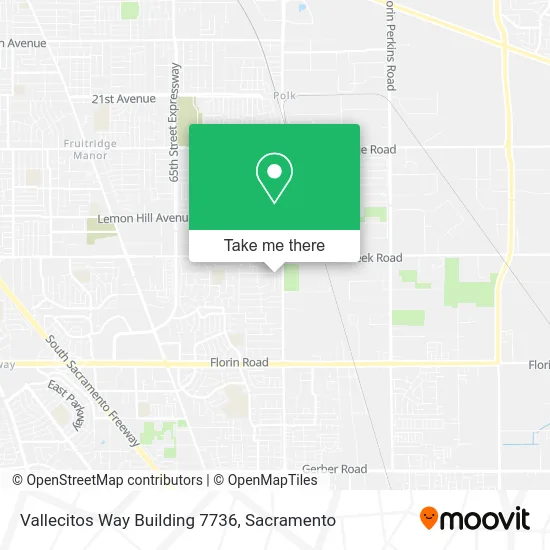Vallecitos Way Building 7736 map