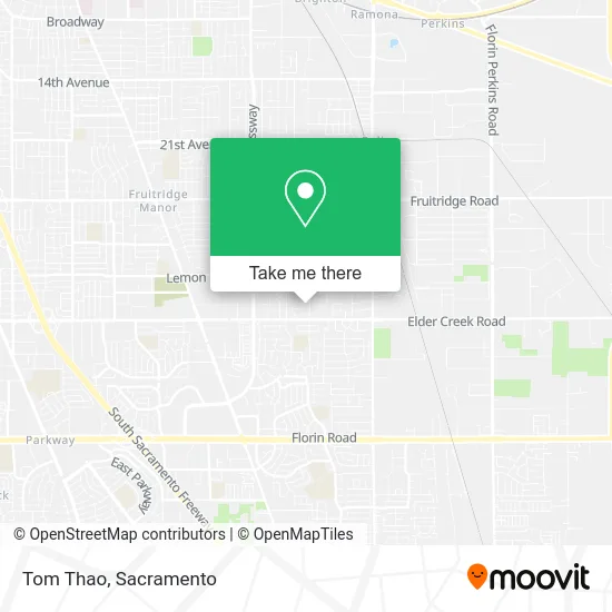 Tom Thao map