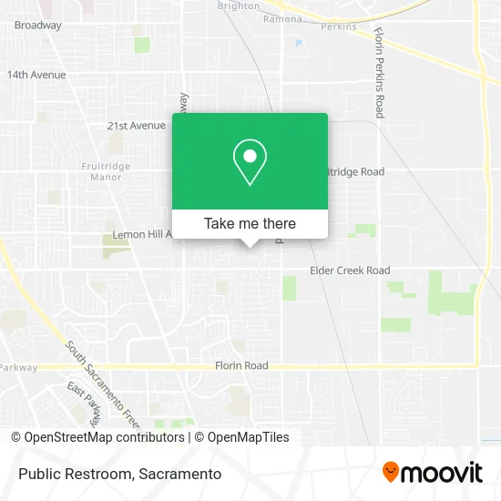 Public Restroom map