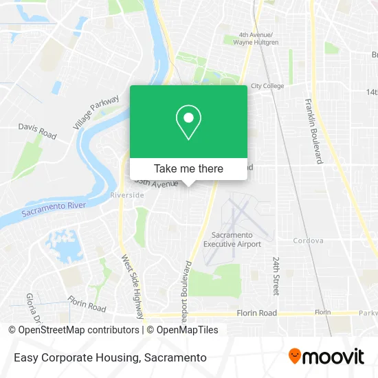 Mapa de Easy Corporate Housing