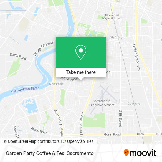 Mapa de Garden Party Coffee & Tea