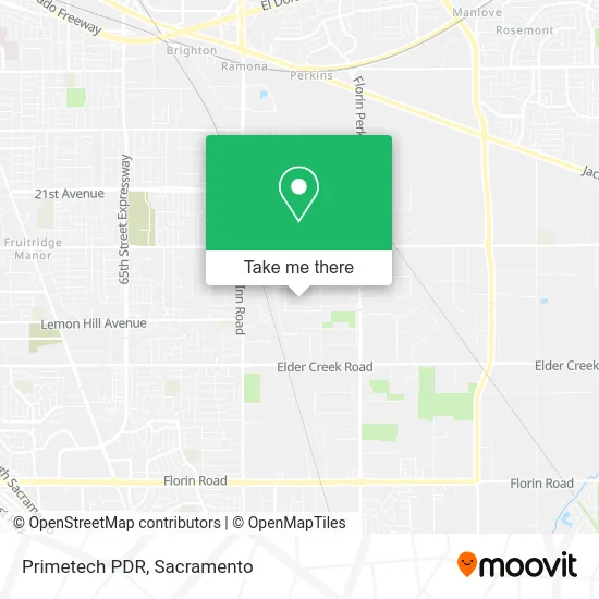 Mapa de Primetech PDR