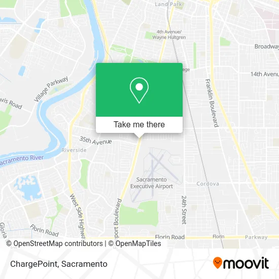 Mapa de ChargePoint