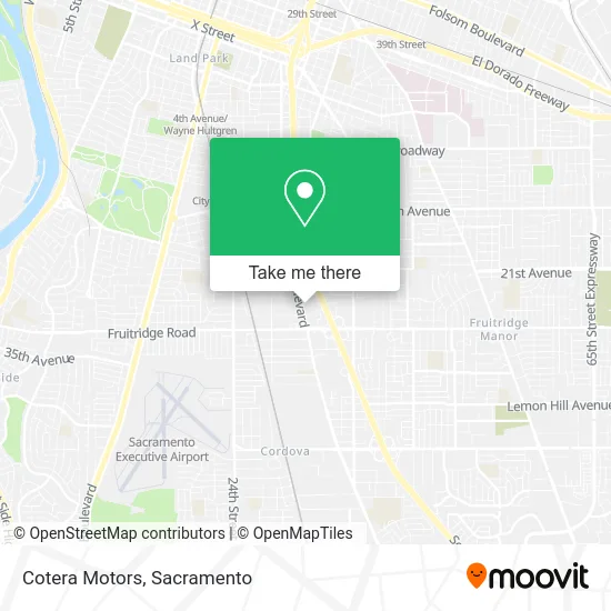 Cotera Motors map