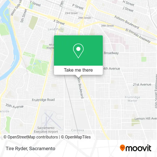 Tire Ryder map