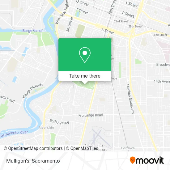 Mapa de Mulligan's