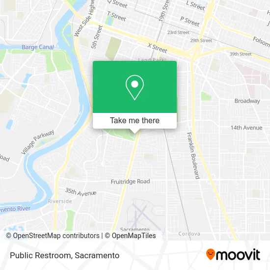 Public Restroom map