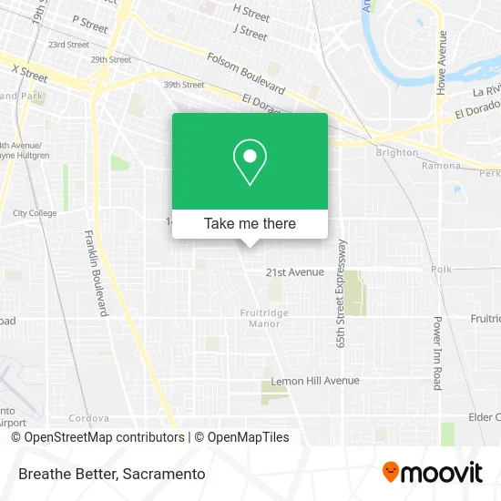 Breathe Better map