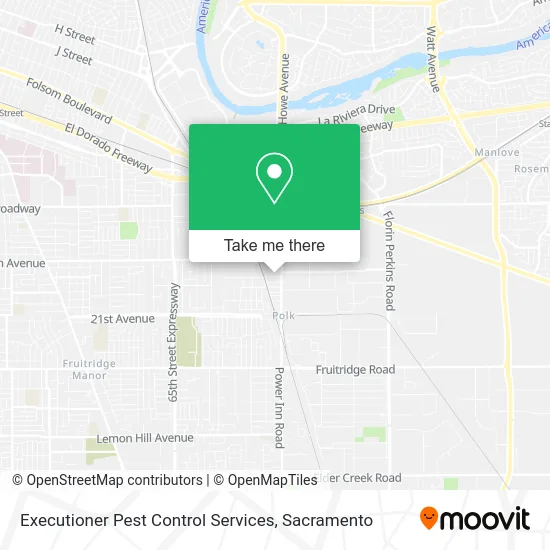 Mapa de Executioner Pest Control Services