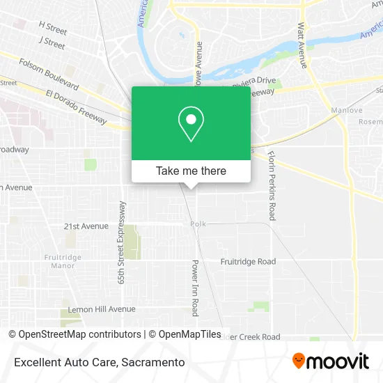 Mapa de Excellent Auto Care