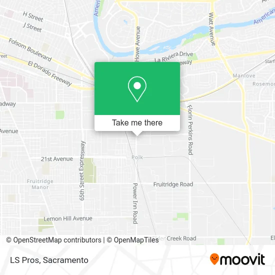 LS Pros map