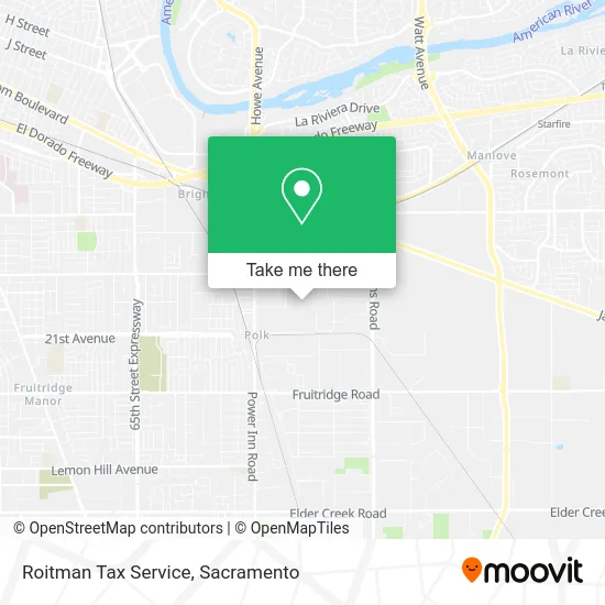 Mapa de Roitman Tax Service