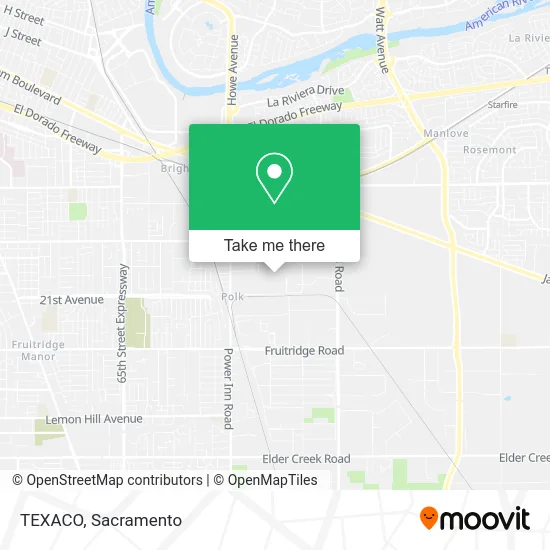 Mapa de TEXACO