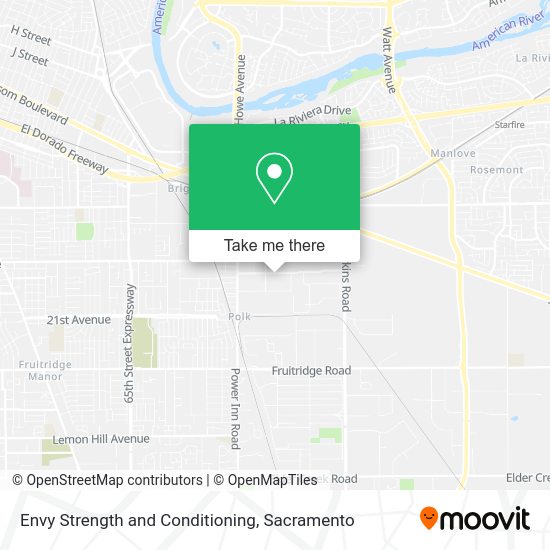 Envy Strength and Conditioning map