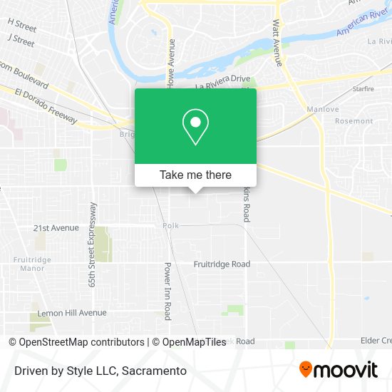 Driven by Style LLC map