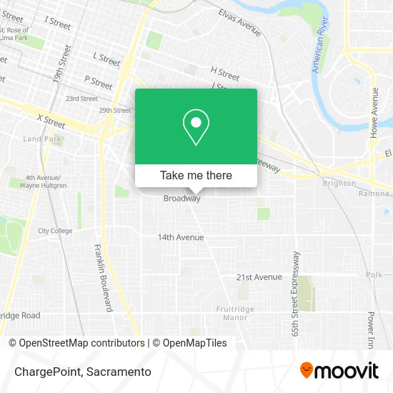 ChargePoint map