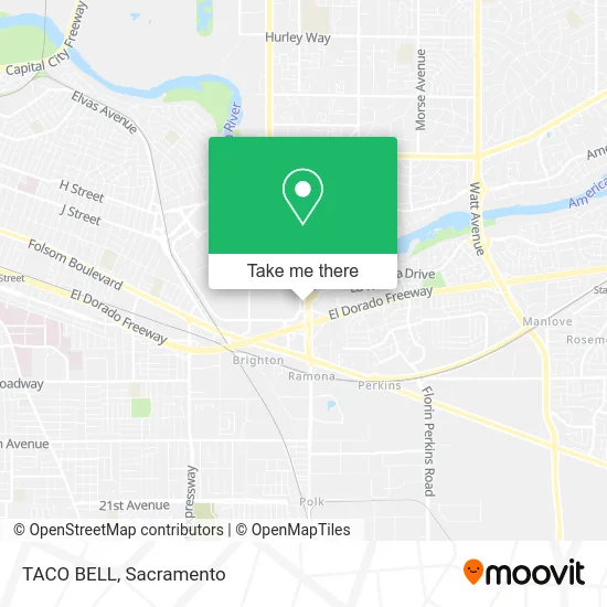Mapa de TACO BELL