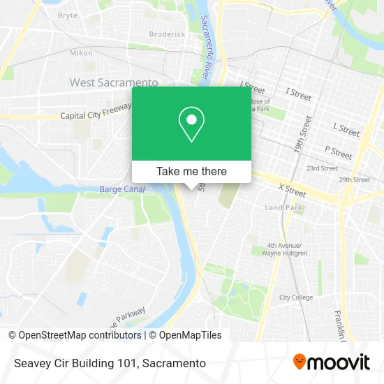 Mapa de Seavey Cir Building 101