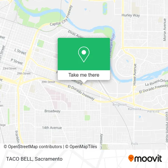 Mapa de TACO BELL