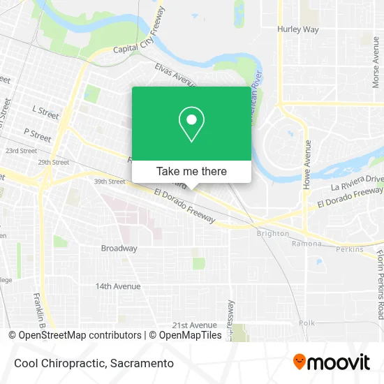 Cool Chiropractic map