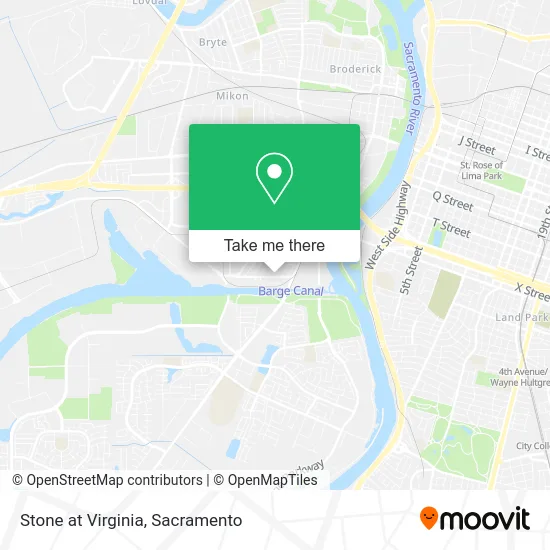 Mapa de Stone at Virginia